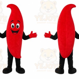 Red Chili Pepper Mascot Costume