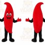 Red Chili Pepper Mascot Costume