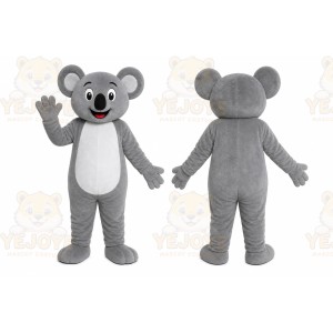 Gray Koala Mascot Costume