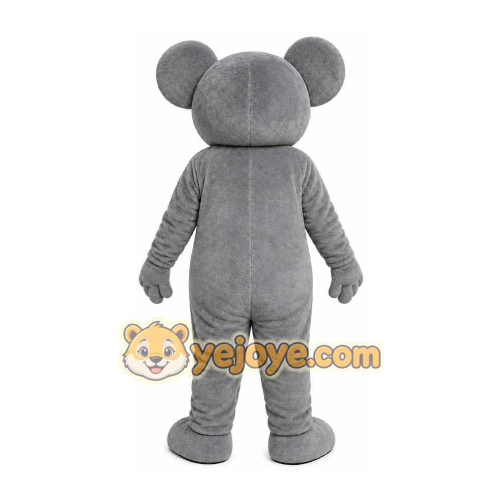 Gray Koala Mascot Costume