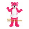 Pink Bear Mascot Costume Pink Bear Mascot Costume
