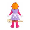 Pink Maid Girl Mascot Costume