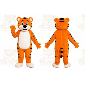Orange Tiger Mascot Costume
