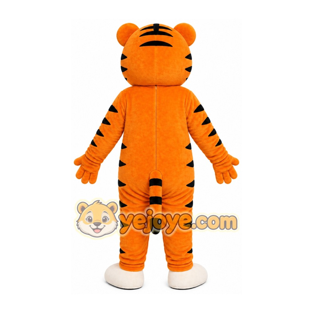 Orange Tiger Mascot Costume Orange Tiger Mascot Costume