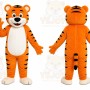 Orange Tiger Mascot Costume