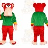 Red Green Monkey Mascot Costume