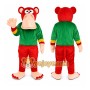 Red Green Monkey Mascot Costume