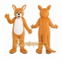 Brown Kangaroo Mascot Costume