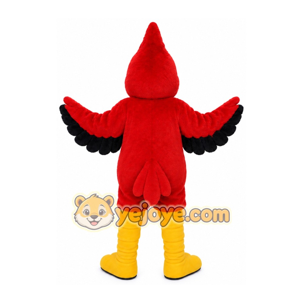 Red Cardinal Bird Mascot Costume Red Cardinal Bird Mascot Costume