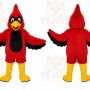 Red Cardinal Bird Mascot Costume