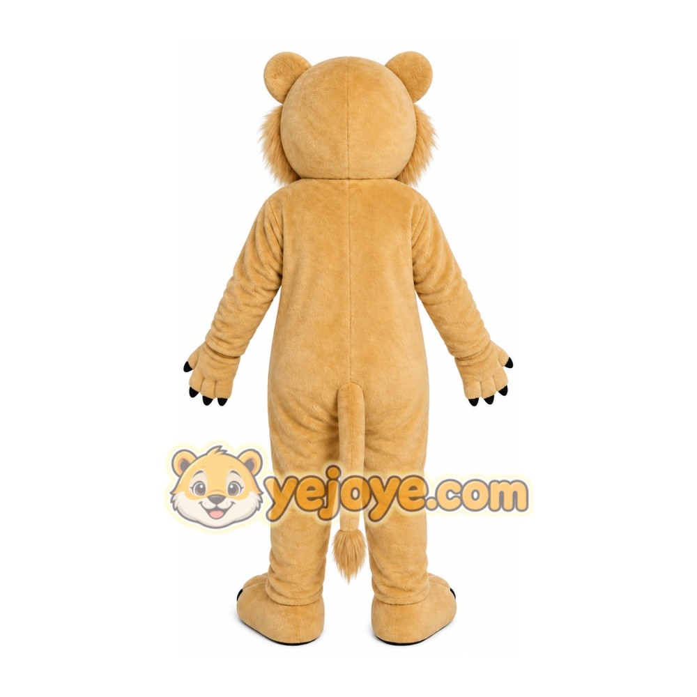 Beige Bear Mascot Costume Beige Bear Mascot Costume