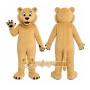 Beige Bear Mascot Costume