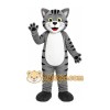 Gray Cat Mascot Costume Gray Cat Mascot Costume