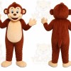 Brown Monkey Mascot Costume