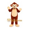 Brown Monkey Mascot Costume Brown Monkey Mascot Costume