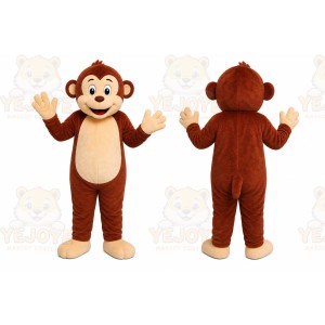Brown Monkey Mascot Costume