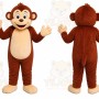 Brown Monkey Mascot Costume