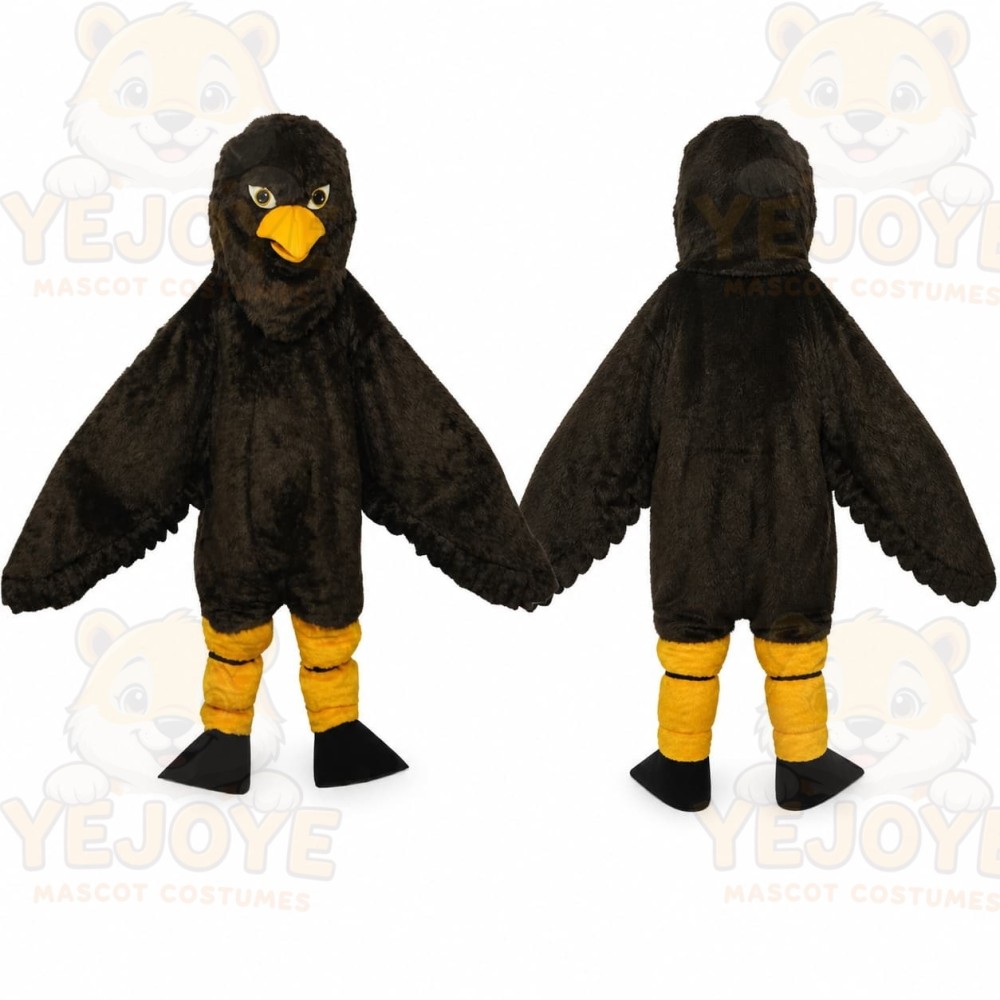 Black Bird Mascot Costume