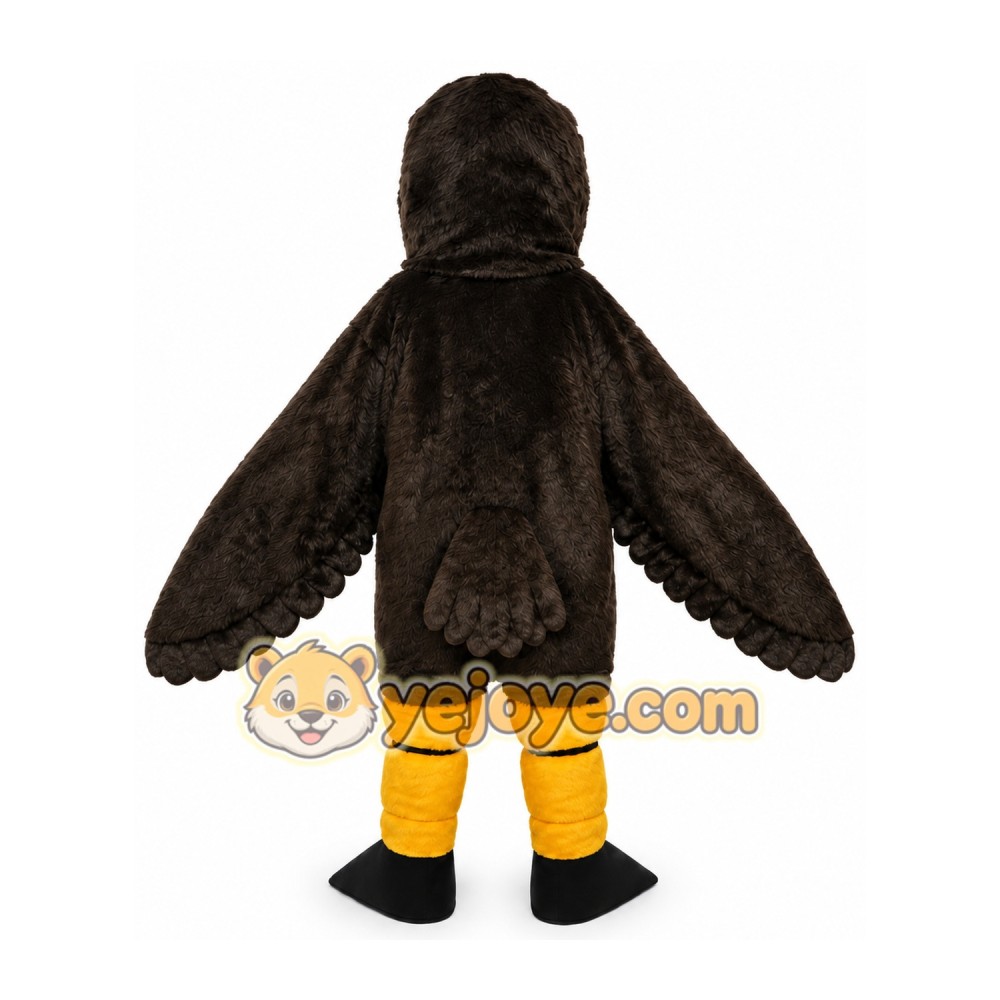 Black Bird Mascot Costume Black Bird Mascot Costume