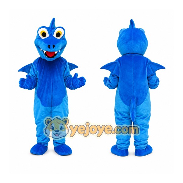 Blue Dragon Mascot Costume