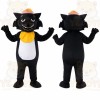 Black Big Bad Wolf Mascot Costume