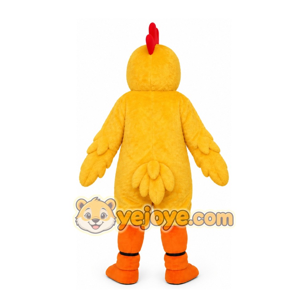Yellow Chicken Mascot Costume Yellow Chicken Mascot Costume
