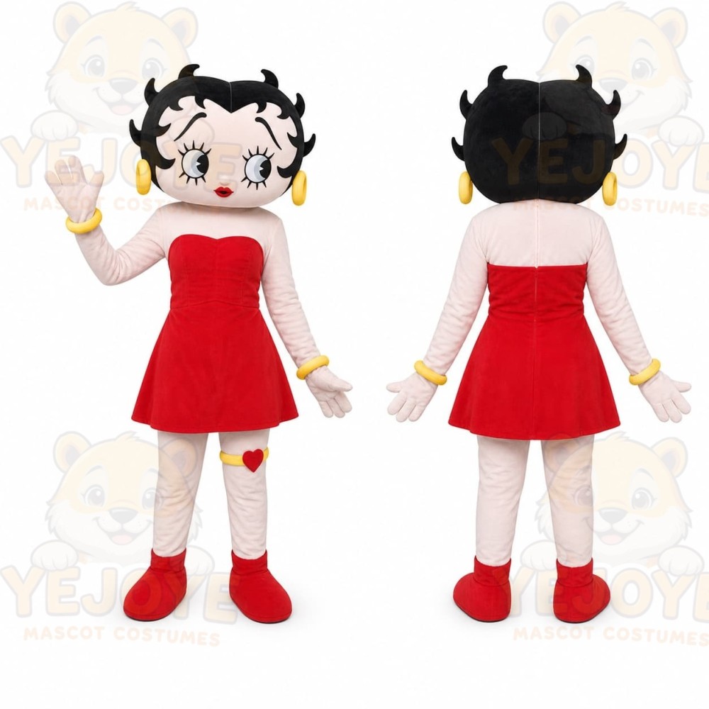 Cartoon Girl Mascot Costume