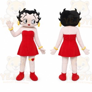 Cartoon Girl Mascot Costume
