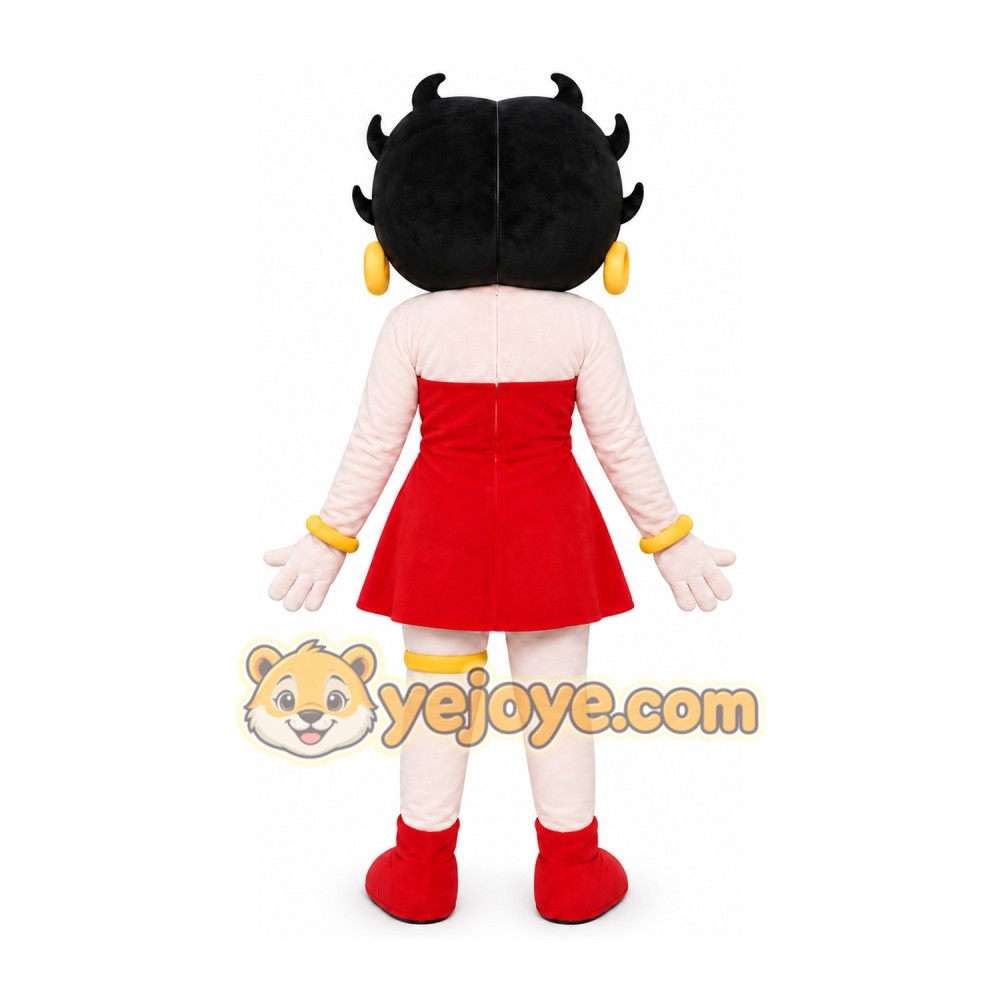 Cartoon Girl Mascot Costume