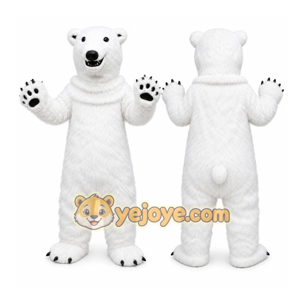 Polar Bear Mascot Costume