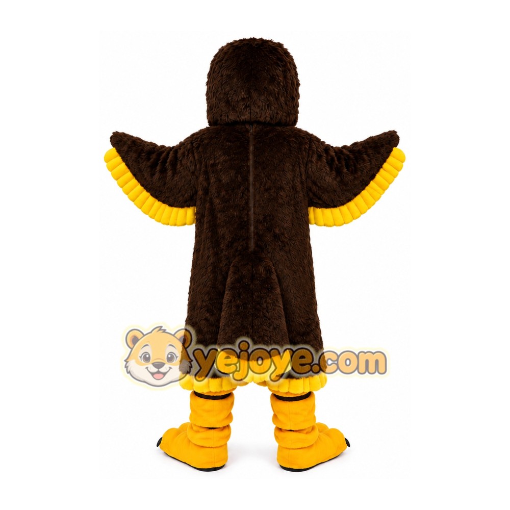 Black Yellow Bird Mascot Costume Black Yellow Bird Mascot Costume