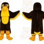 Black Yellow Bird Mascot Costume