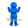 Blue Round Monster Mascot Costume