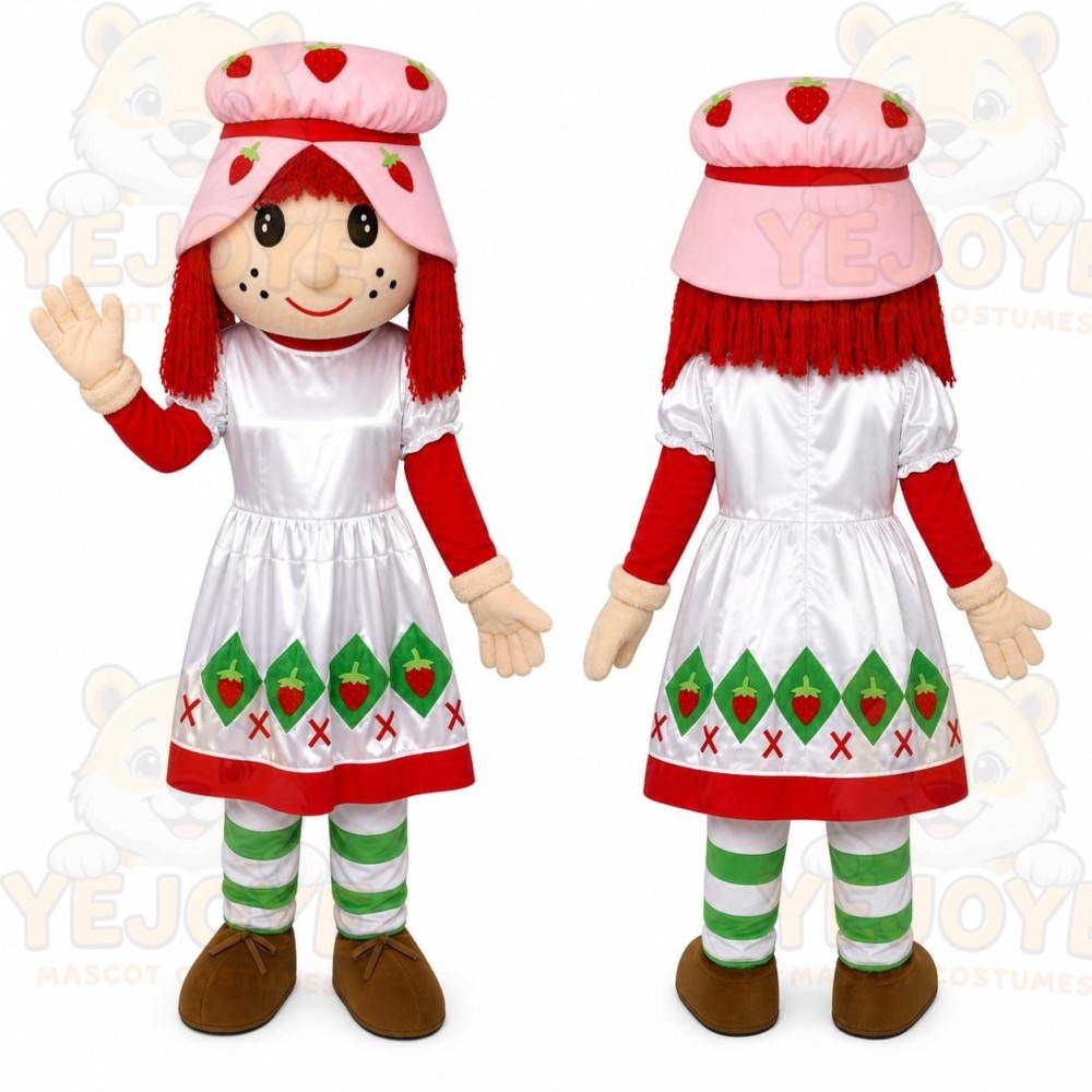 Christmas Girl Mascot Costume