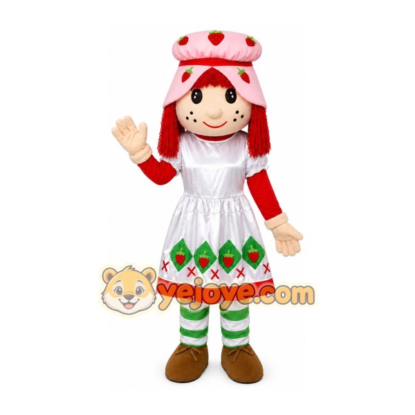 Christmas Girl Mascot Costume