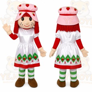 Christmas Girl Mascot Costume