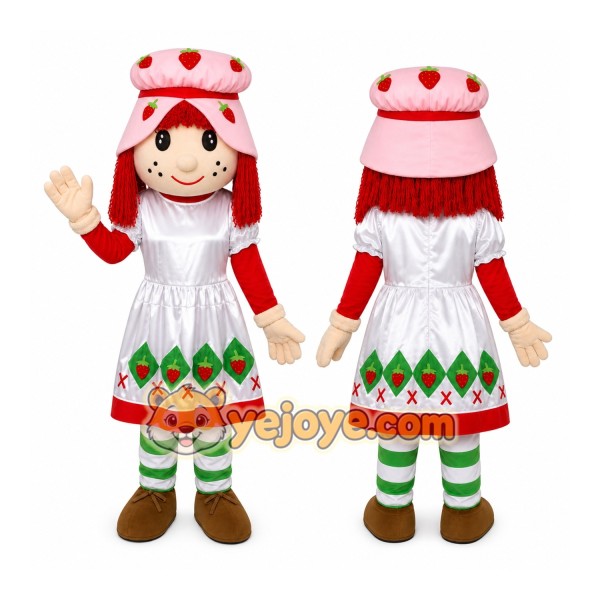 Christmas Girl Mascot Costume