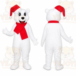 Christmas Bear Mascot Costume