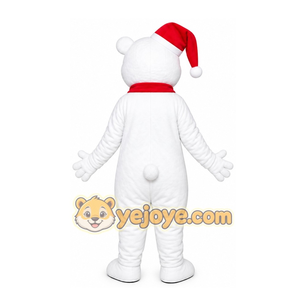 Christmas Bear Mascot Costume Christmas Bear Mascot Costume