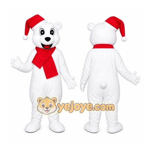 Christmas Bear Mascot Costume