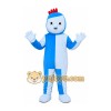 Blue Cartoon Character Mascot Costume Blue Cartoon Character Mascot Costume
