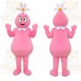 Pink Flower Character Mascot Costume