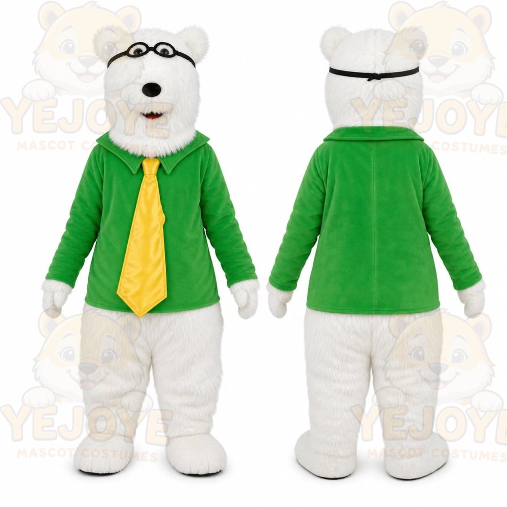 Professor Bear Mascot Costume