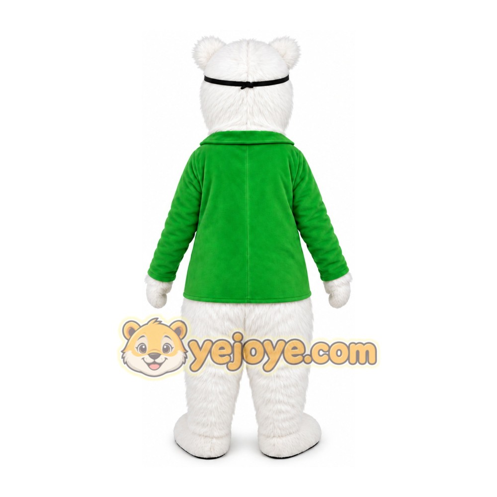 Professor Bear Mascot Costume Professor Bear Mascot Costume