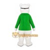 Professor Bear Mascot Costume Professor Bear Mascot Costume