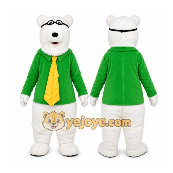 Professor Bear Mascot Costume