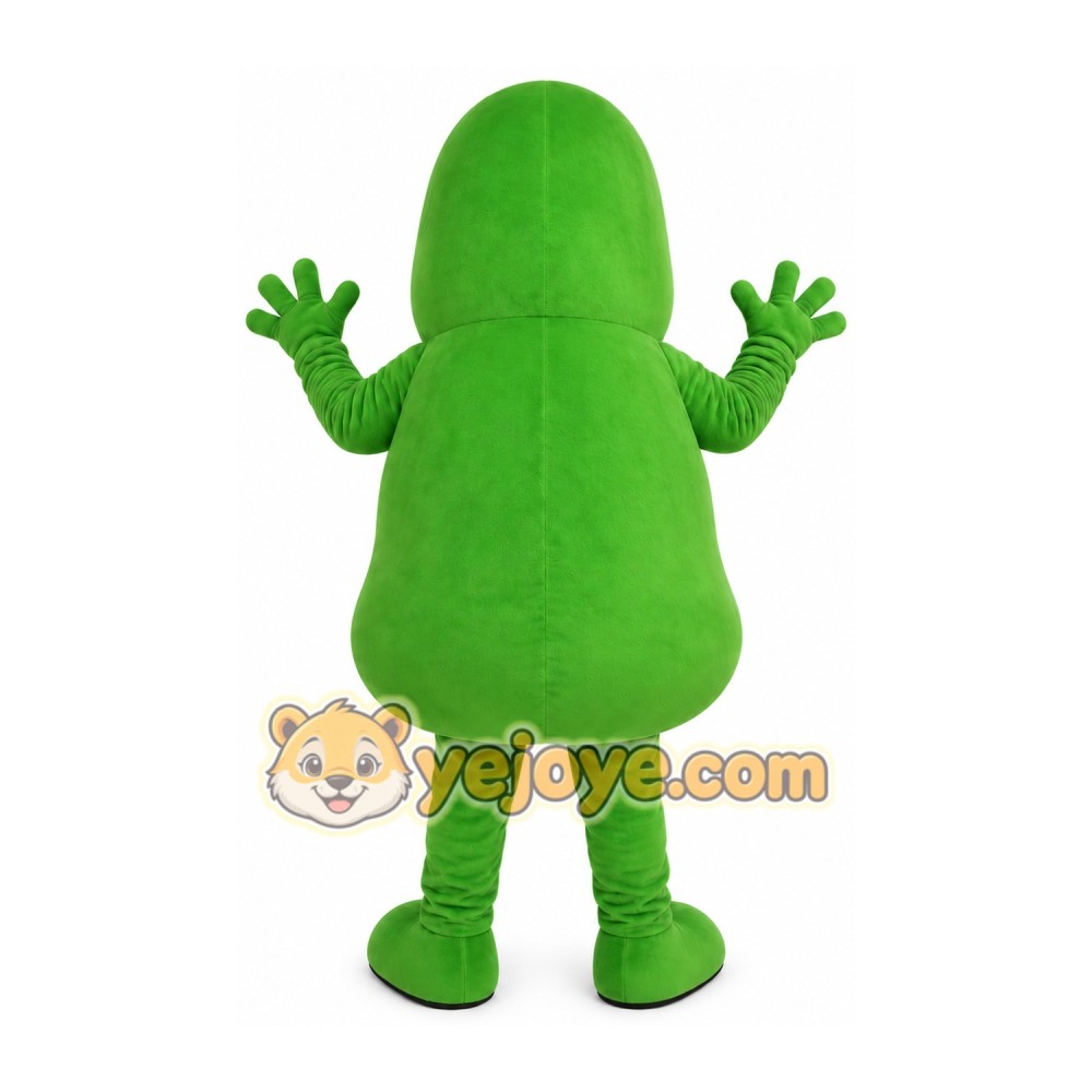 Green Monster Mascot Costume