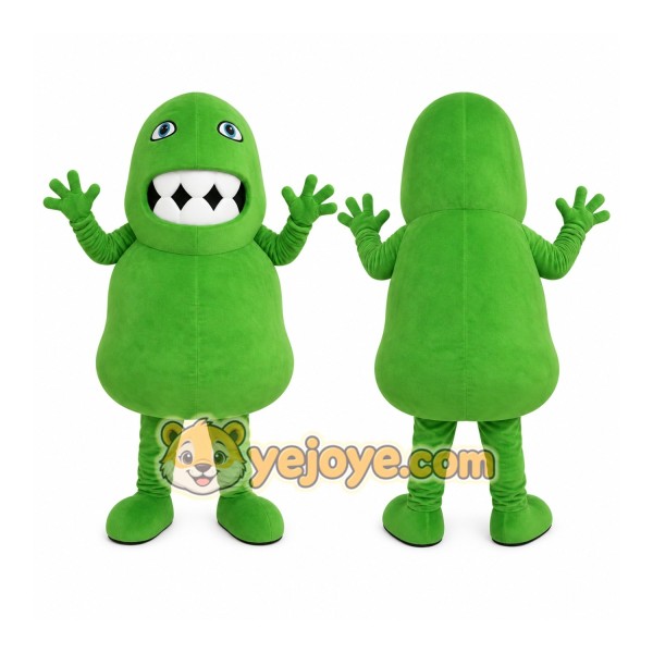 Green Monster Mascot Costume