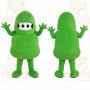 Green Monster Mascot Costume