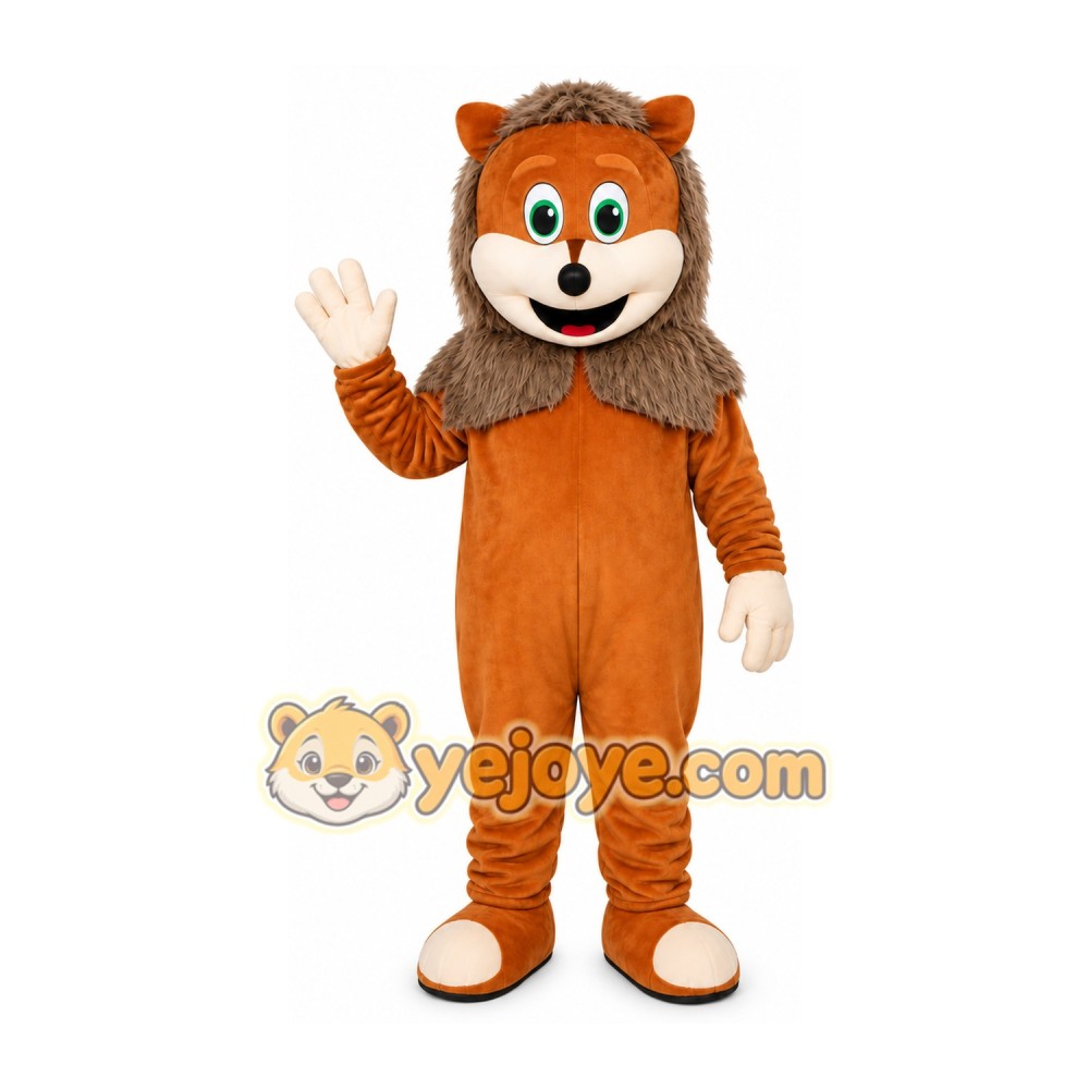 Brown Puppy Mascot Costume Brown Puppy Mascot Costume